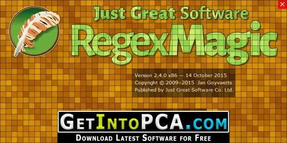 RegexMagic 2.8 Retail Free Download