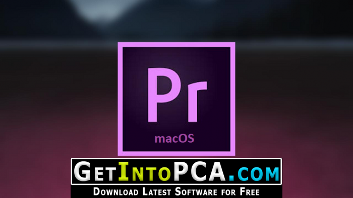 Adobe Premiere Pro 2020 14.0.4 Free Download macOS