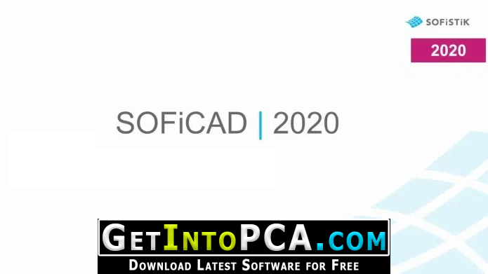 SOFiSTiK SOFiCAD SP 2020 Free Download