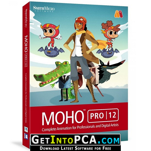 Smith Micro Moho Pro 12.5.0.22438 Free Download Windows and macOS