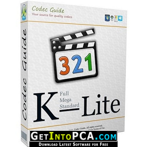 K-Lite Mega Codec Pack 15.6 Free Download