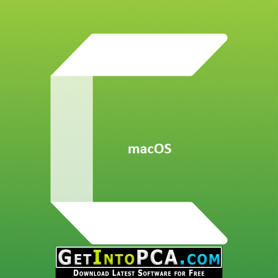 Camtasia 2020 Free Download macOS